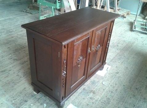 Möbelüberarbeitung vom alten Schrank