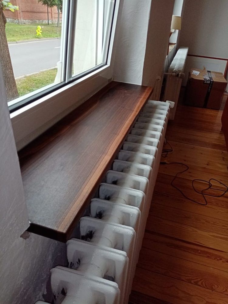 Fensterbrett aus Eiche