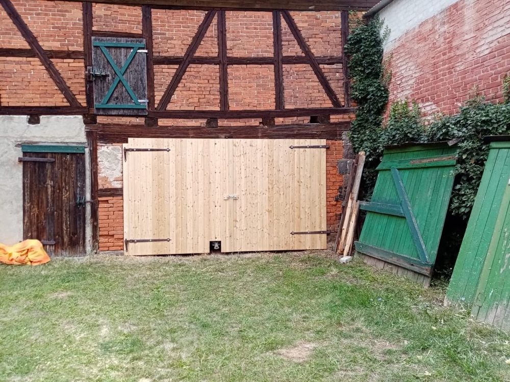 Scheunentor von außen