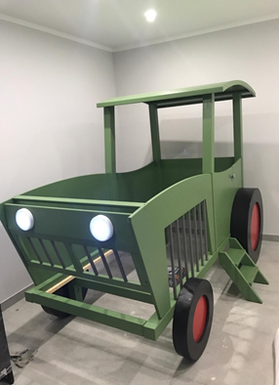 Treckerbett als Fendt